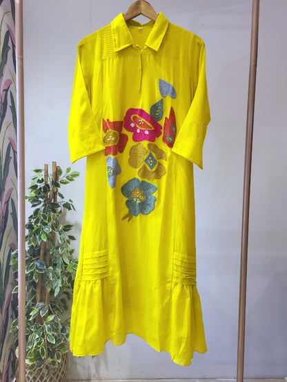 Giant Peonys Dress