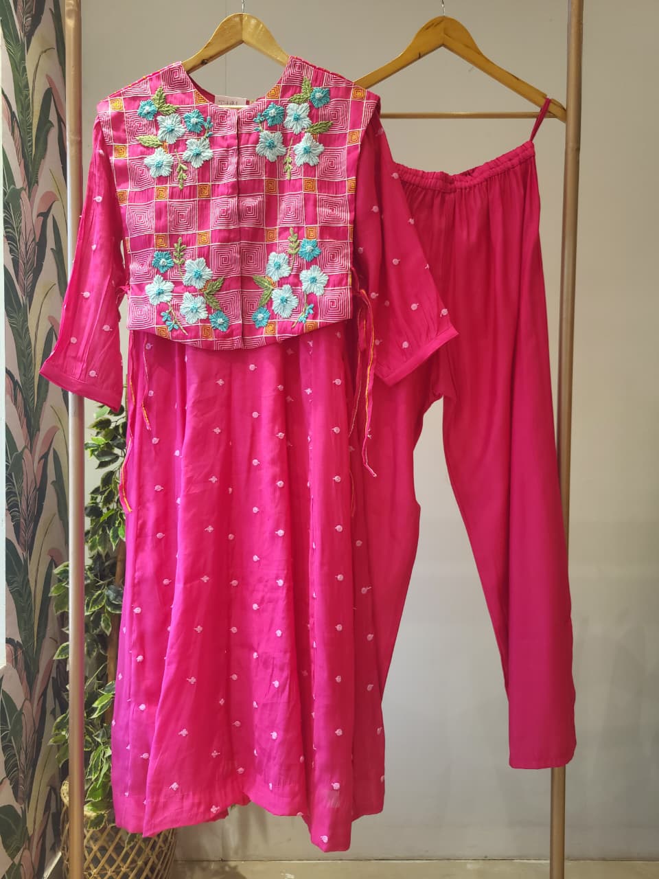 Girls In Poppy set