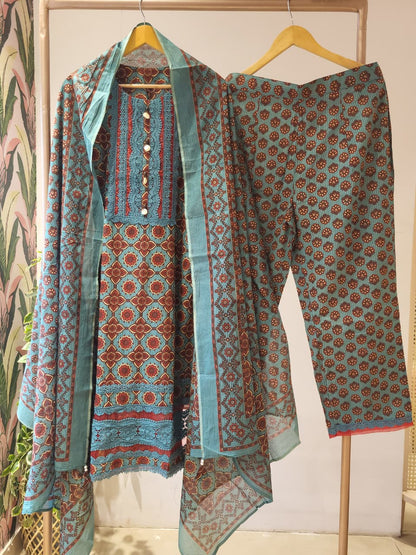Saanjh Firoza Set