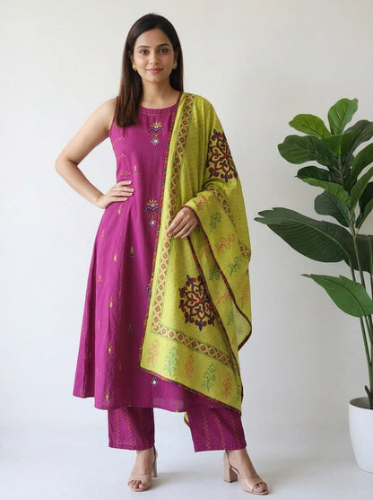 Aravalli Cotton Suit