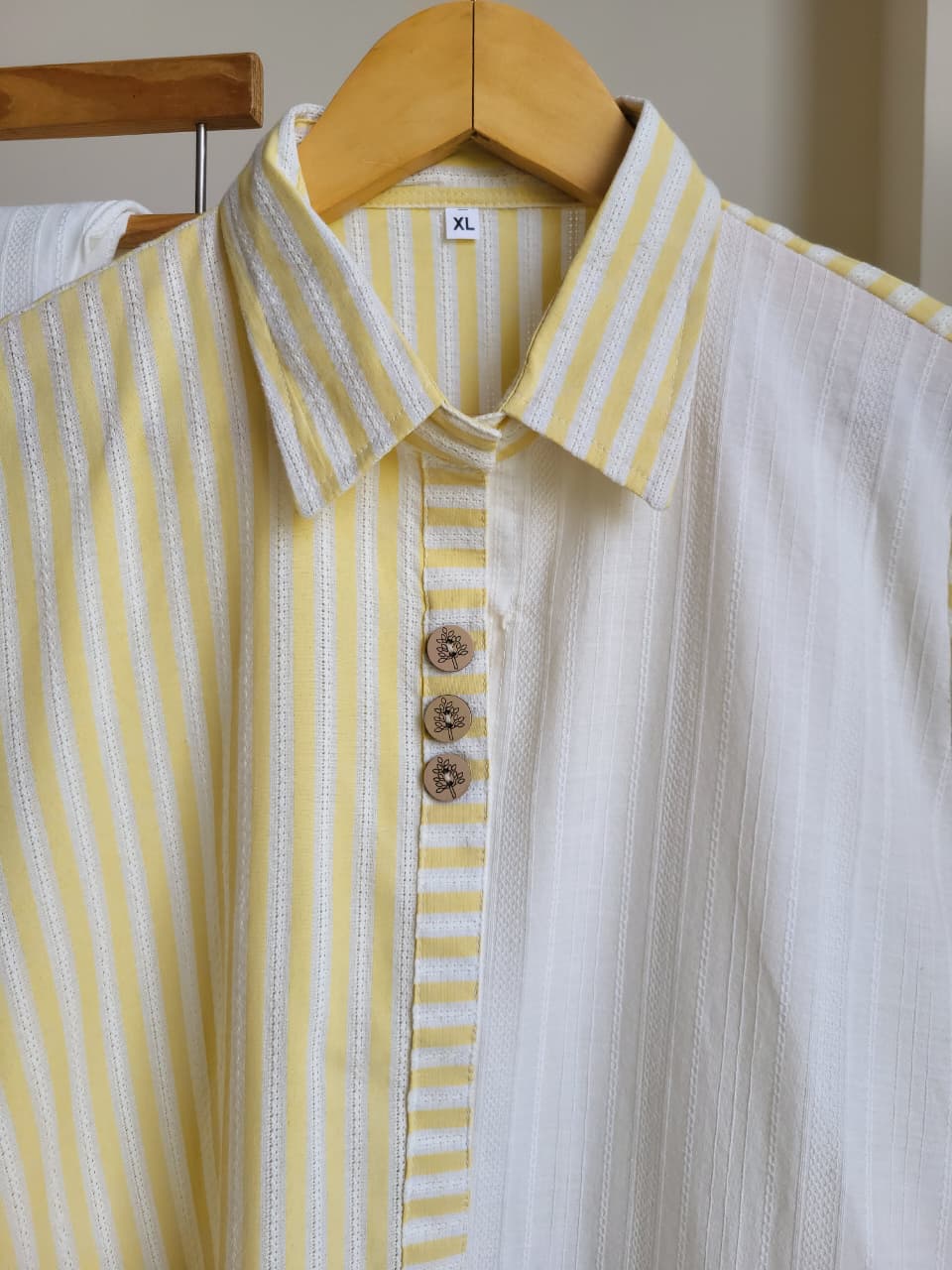 Striped Mousse Coord Set (25 Days Dispatch Time)