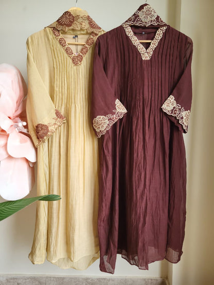 Hazel Mocha suit set