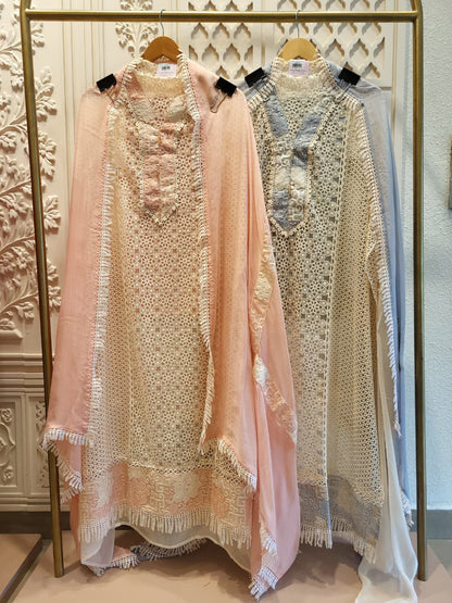 Crochet unstitched suit