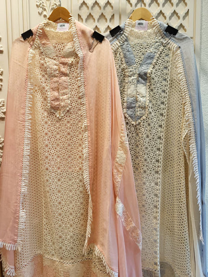 Crochet unstitched suit