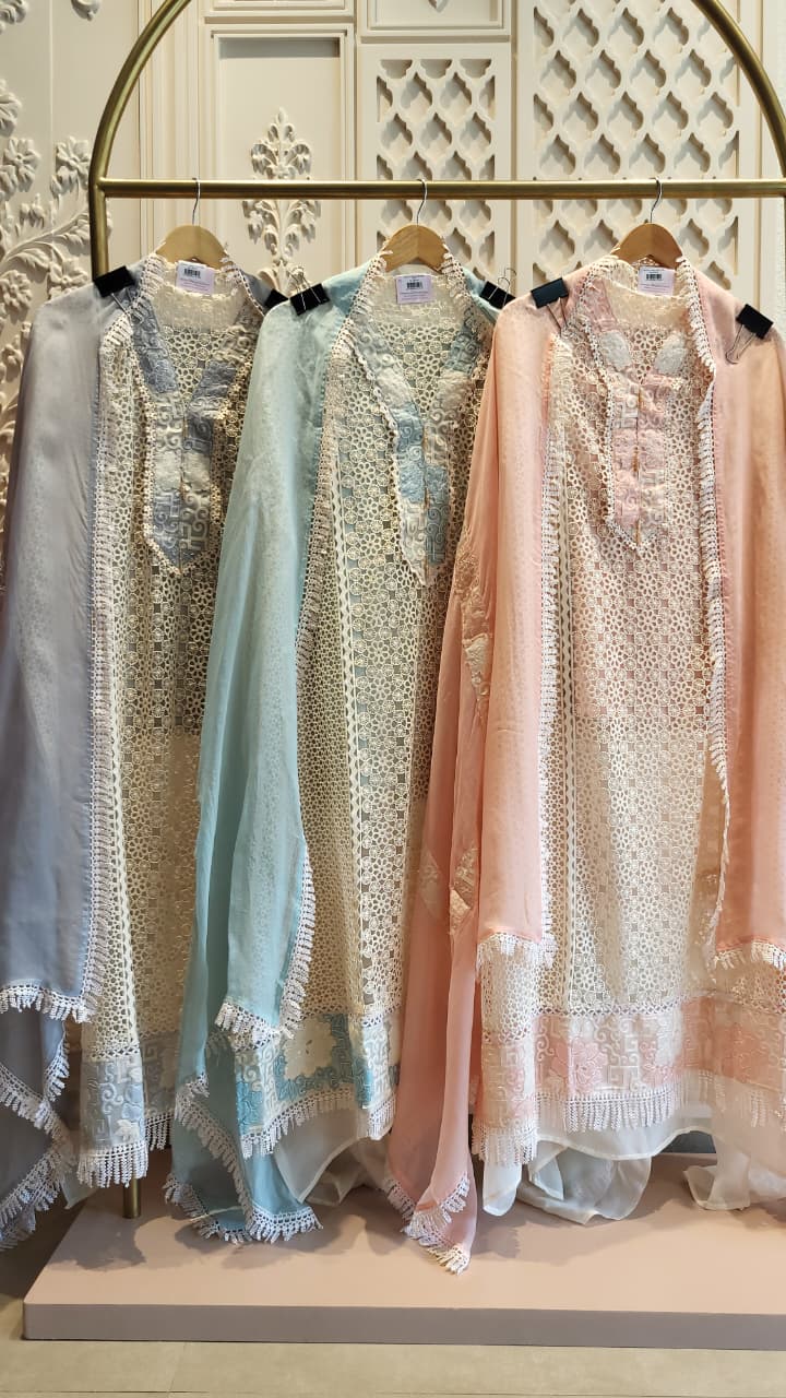 Crochet unstitched suit