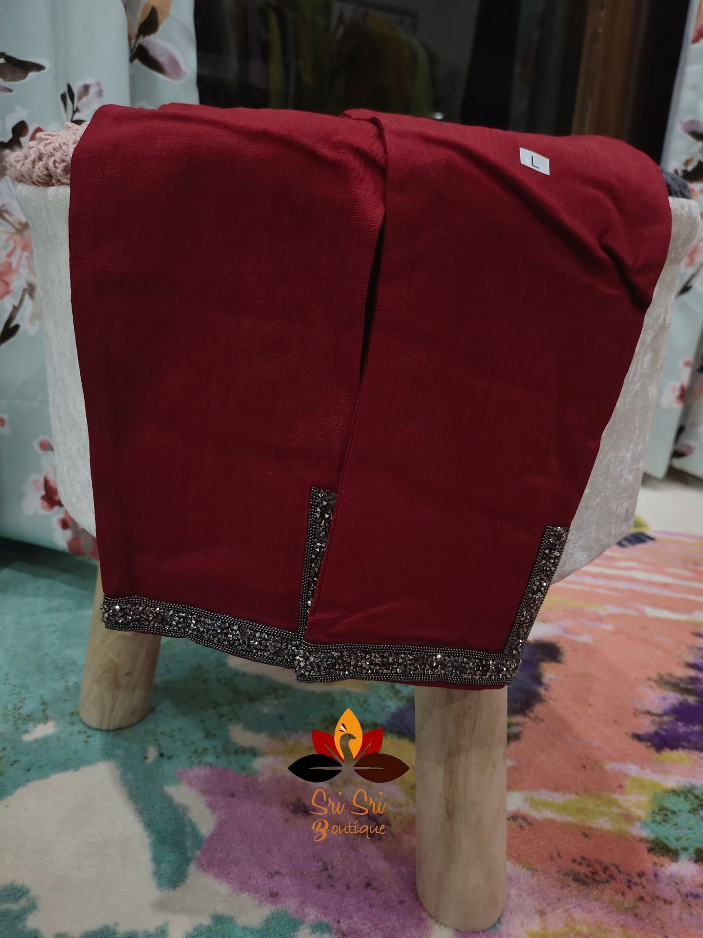 Swarovski Pants Level 1- Maroon